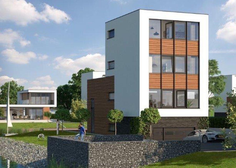 Diverse nieuwe projecten welke we gaan voorzien van buitengevelisolatie