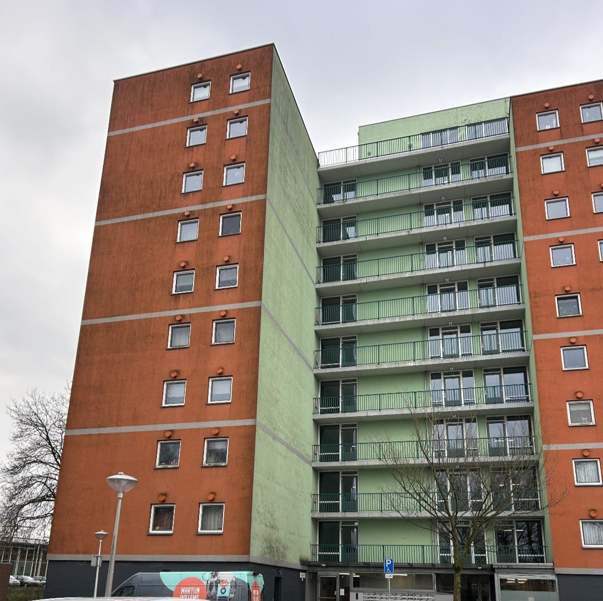 Gevelrenovatie Mortierlaan in Eindhoven