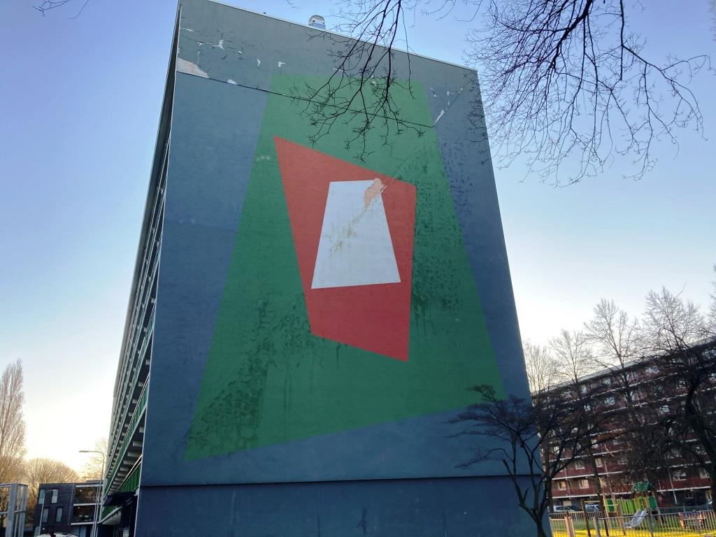 Gevelrenovatie 2 flats Mahlerstraat in Tilburg