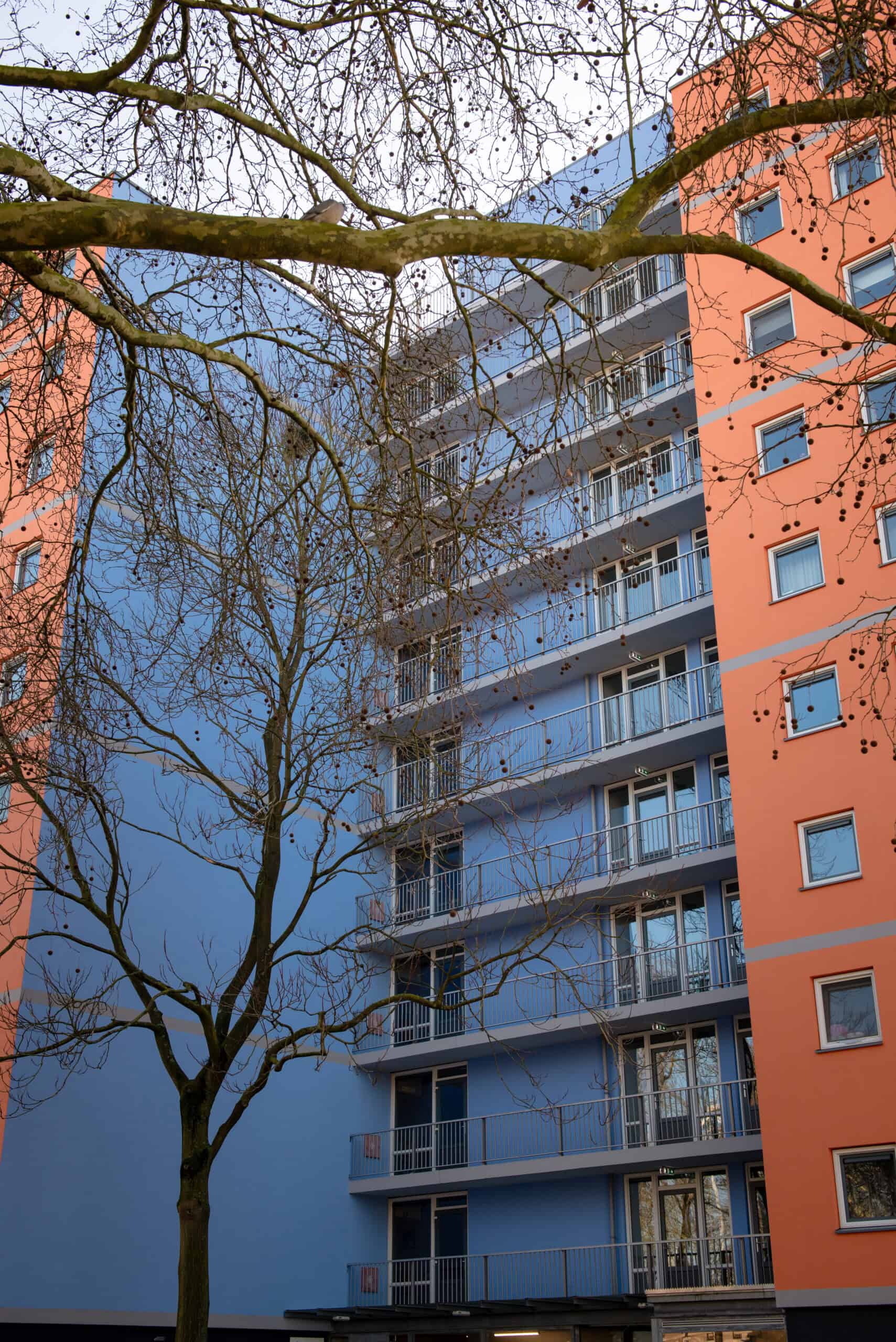 Gevelrenovatie van Gorkumlaan in Eindhoven